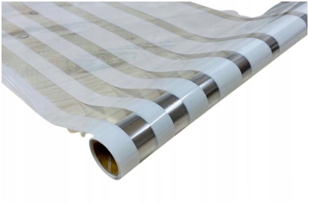 

Folia Okienna Statyczna Extra Pasy 67,5x200cm