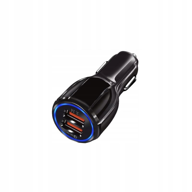 Ładowarka samochodowa Quick Charge 2 porty Usb