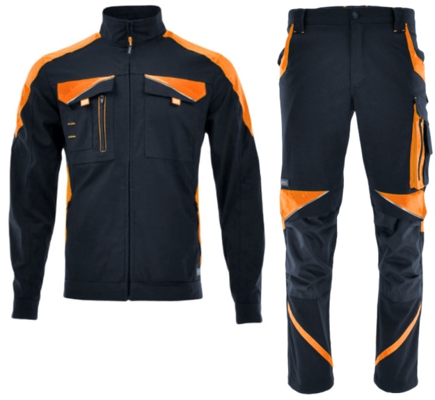 Pracovní Oblečení Kalhoty Mikina Neoflex Stretch Elastické spandex Bozp 58