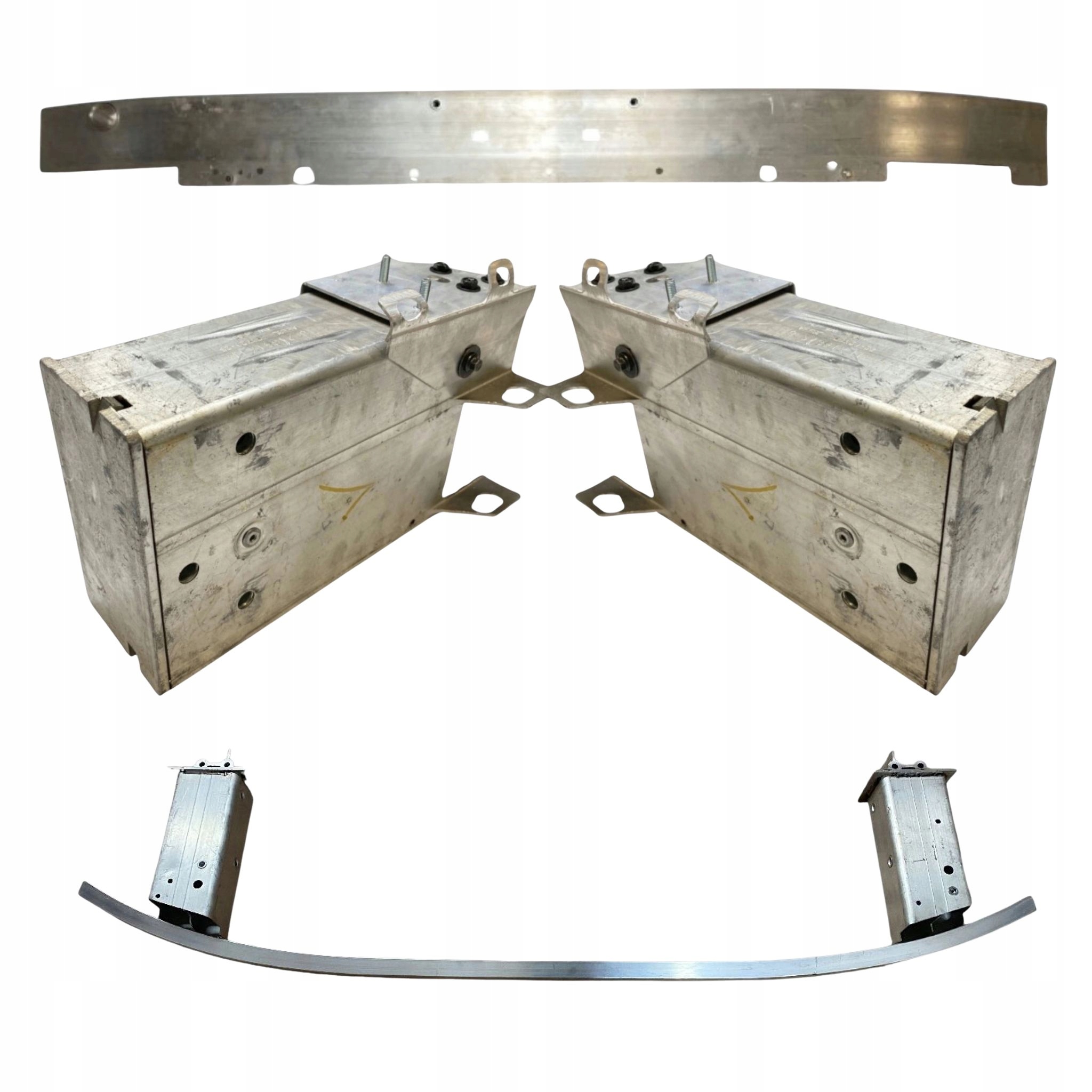 Volvo S60 V60 2017 Spodní Horní Výztužné Nosníky Stlačovací Zóny Komplet