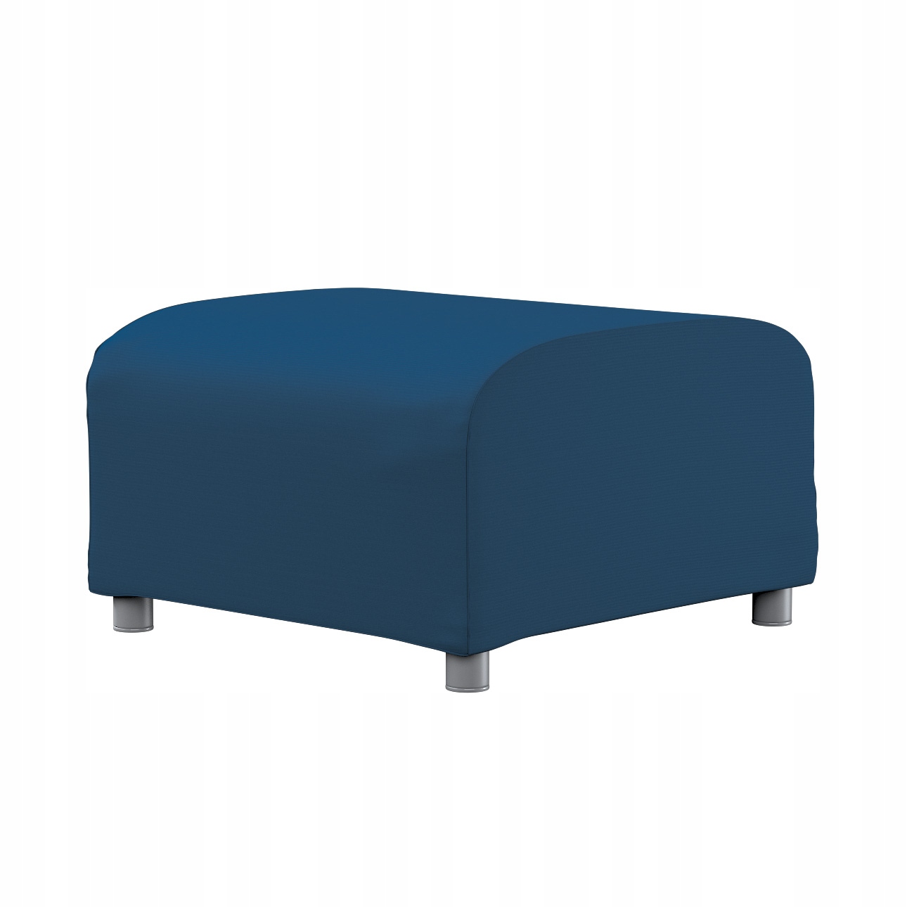 Dekoria Obal na podnožku Klippan Ikea modrý