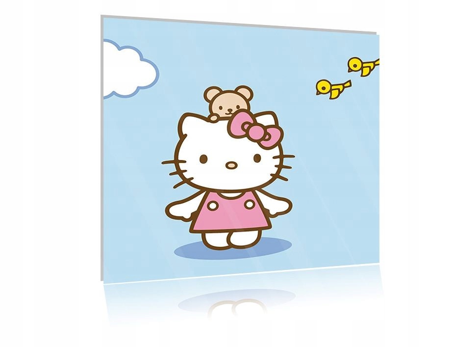 

Obraz szklany na szkle Hello Kitty 04 30x30
