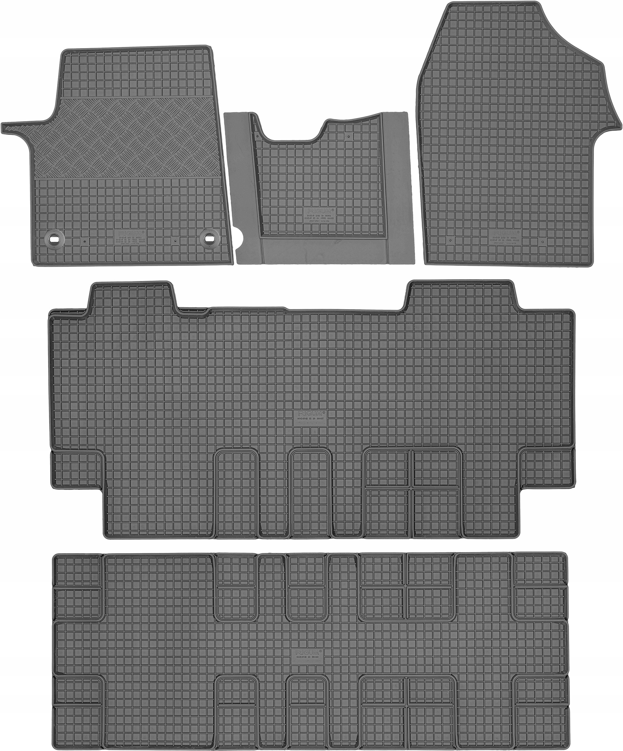 

Toyota ProAce II 9os 2016- Dywaniki gumowe