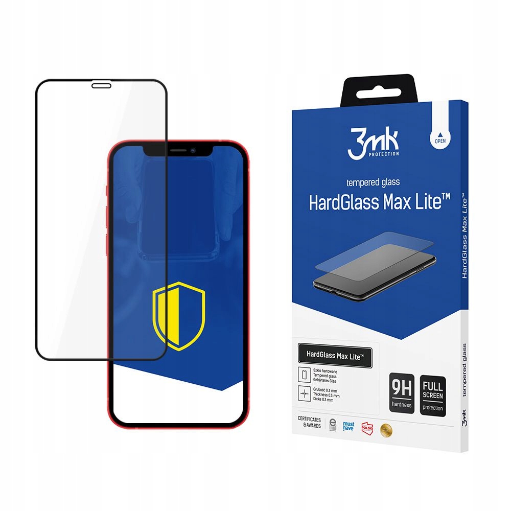 

Apple Iphone 12/12 Pro Bl 3MK Hardglass Max Lite
