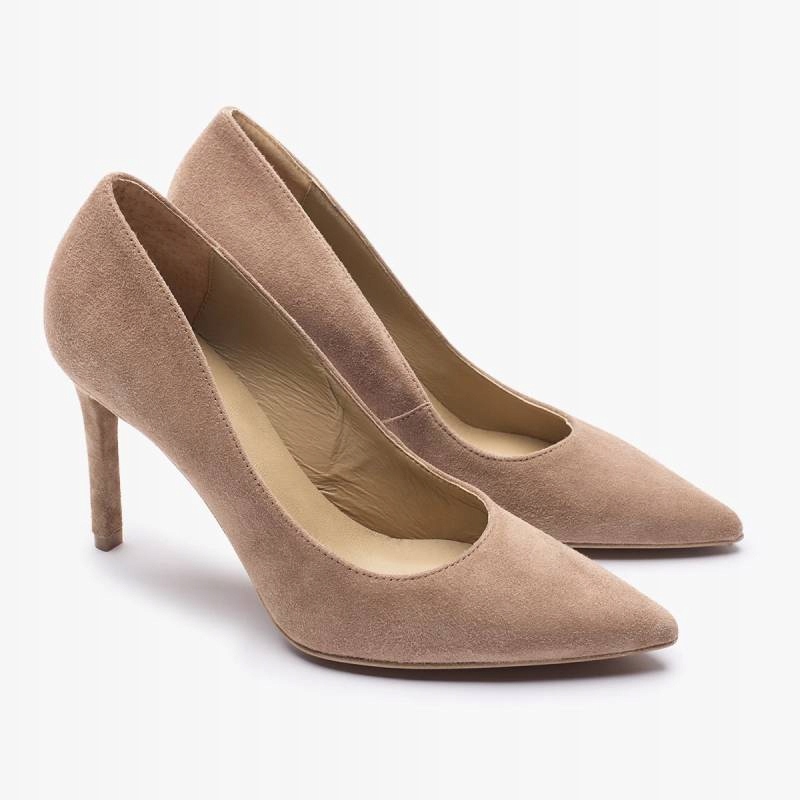 Ryłko 9U200_T3 _6TW světle hnědé lodičky vel.36 špendlík Linsey Kochland