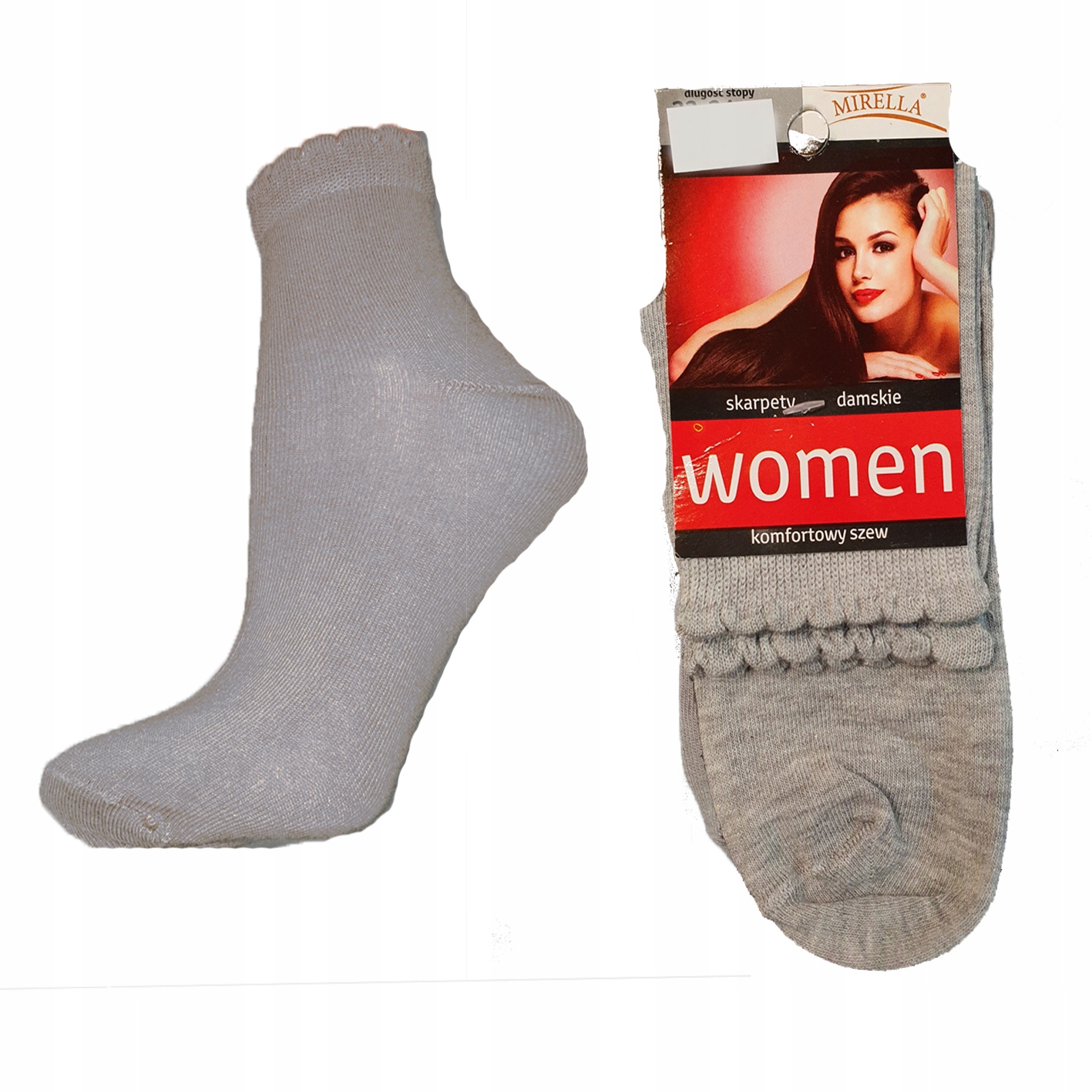

Damskie skarpety bawełniane 39-42 Melanż