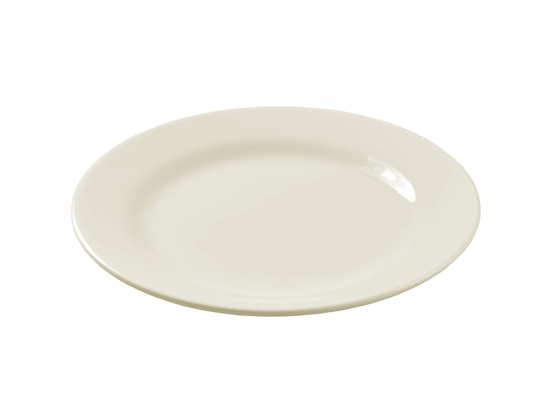 

Talerz Płytki Z Melaminy Kremowy Śr 26CM 05100-CW