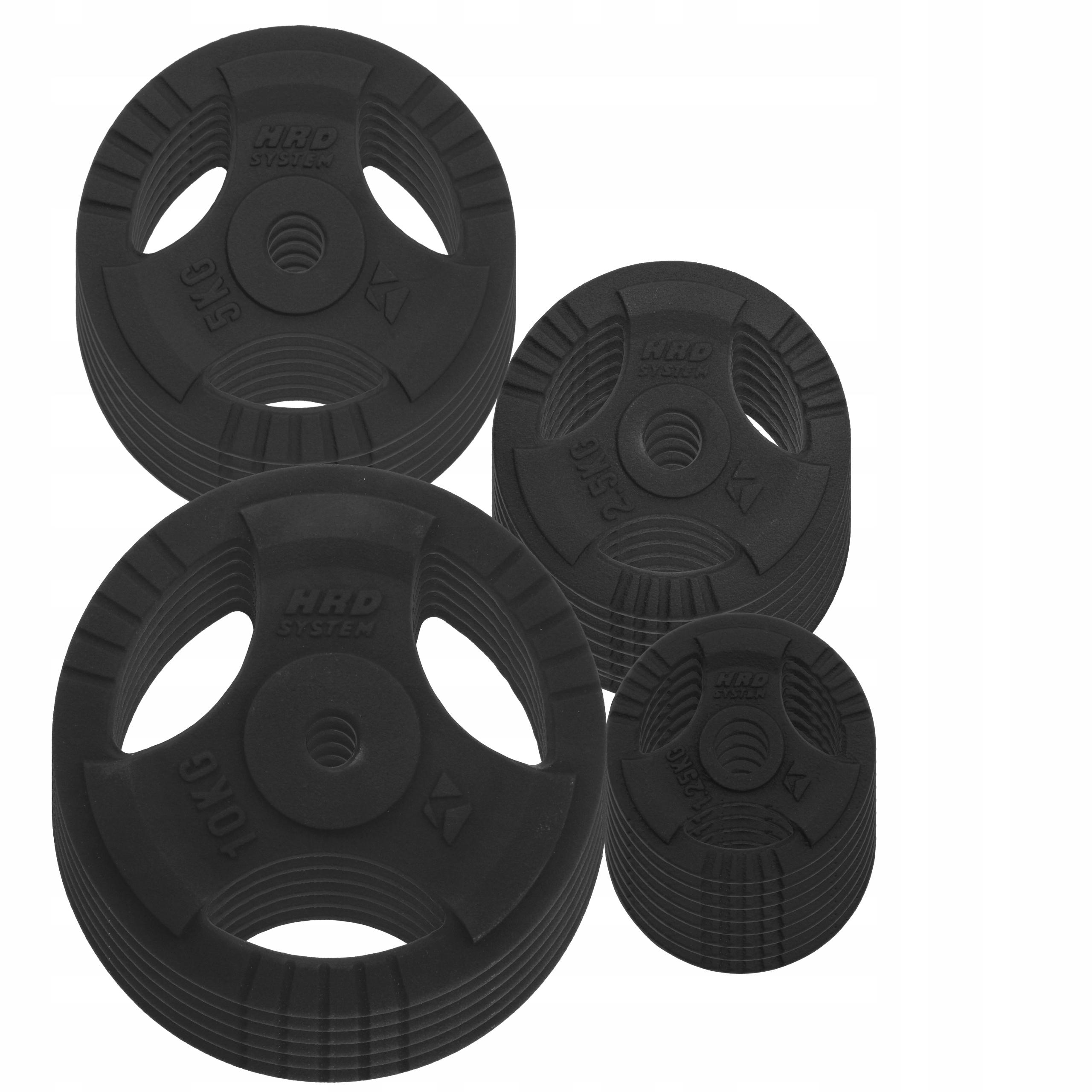 

Zestaw 120kg obciążenie żeliwne 29mm