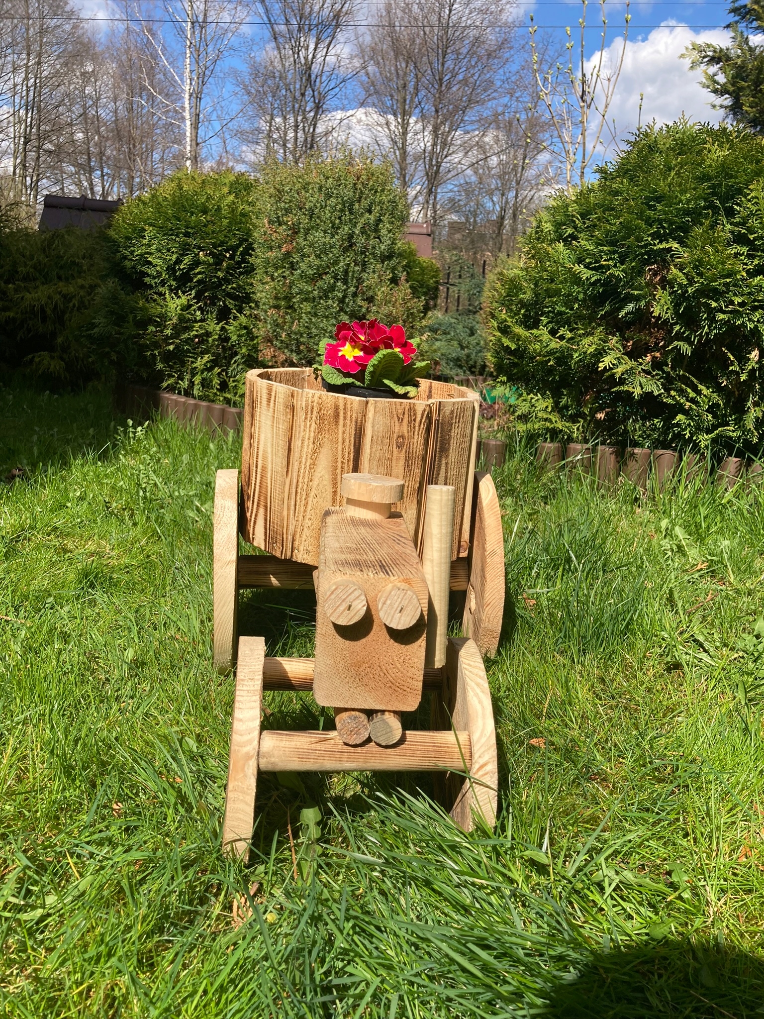 Traktor z drewna Kod producenta 1