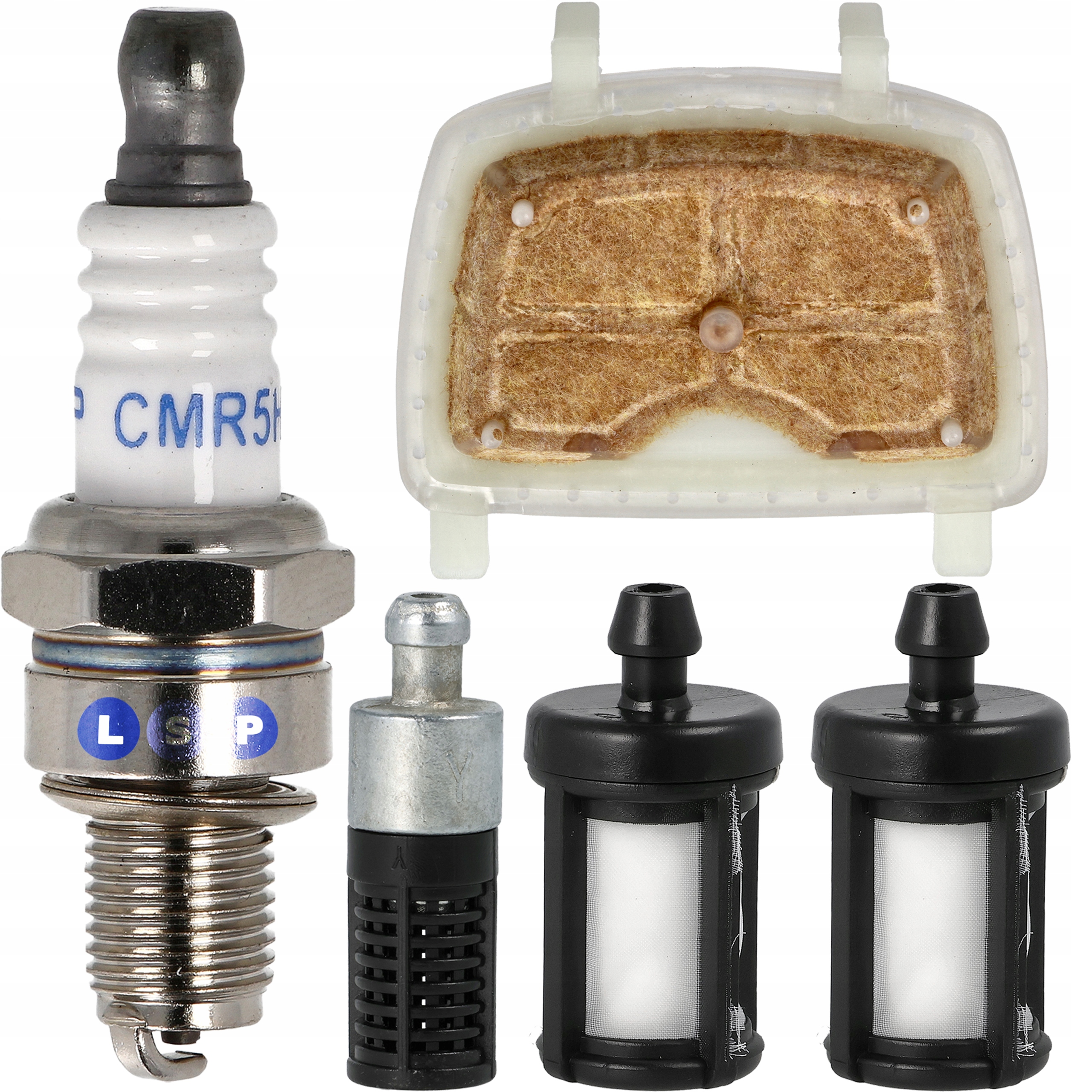 FILTR POWIETRZA PALIWA OLEJU DO STIHL MS181 MS171 MS211 + ŚWIECA ZESTAW