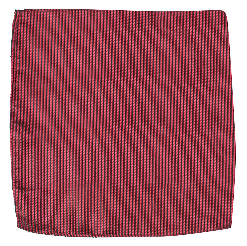 Czerwono-Czarna Męska Poszetka -HIS STORY Marka inna