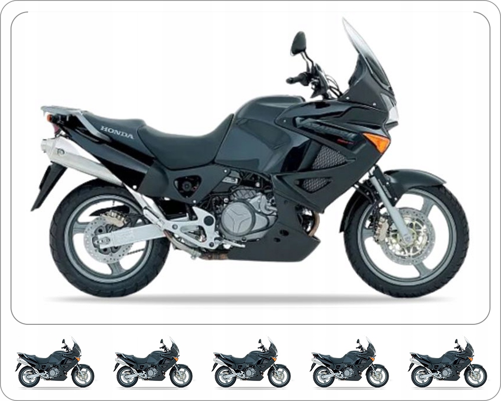 Samolepky Juula Pro Honda XL 1000 V Varadero 2005-2006 Černé NH359