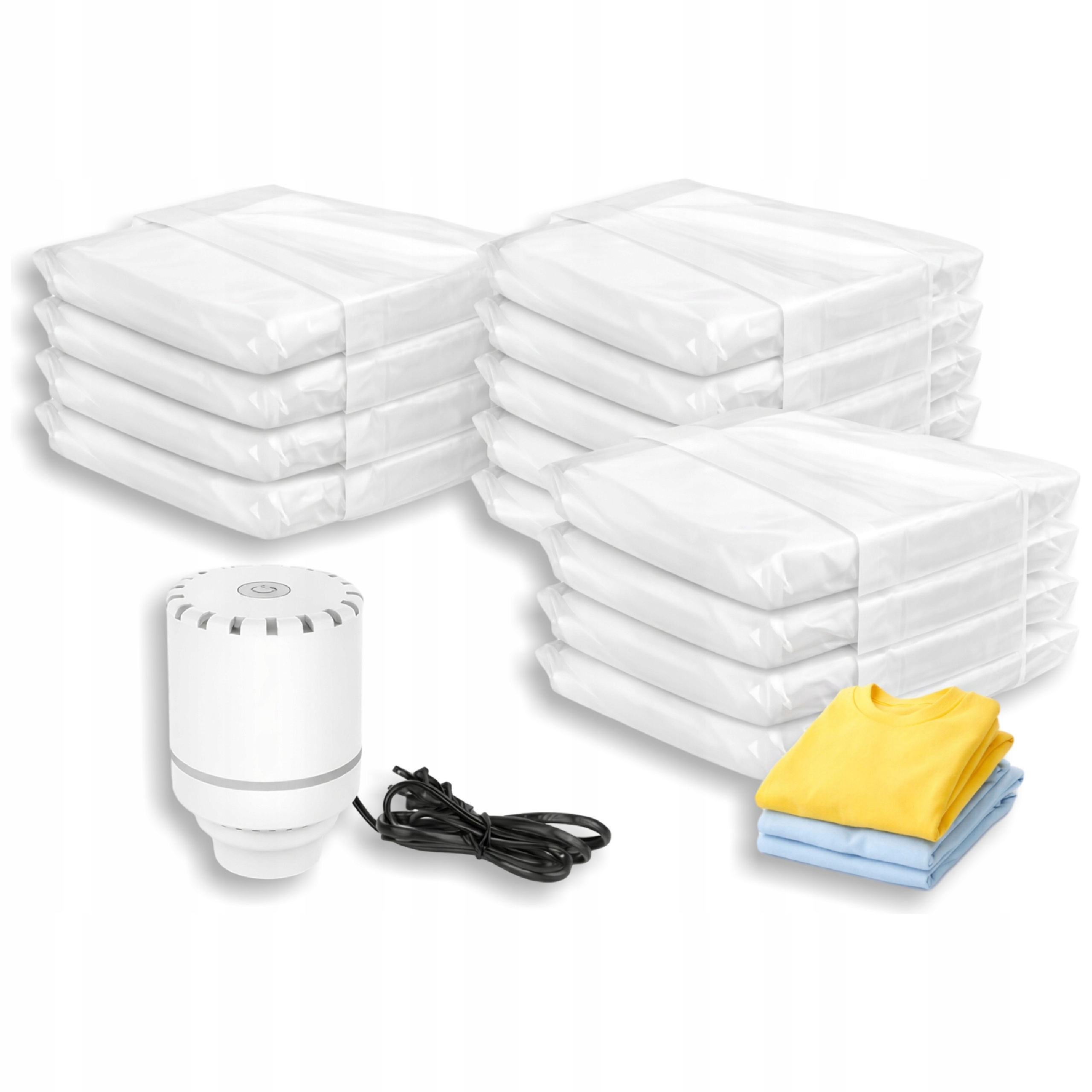 Prožňové sáčky pro vakuové skladování XL L I M 3 Velikosti Pumpa