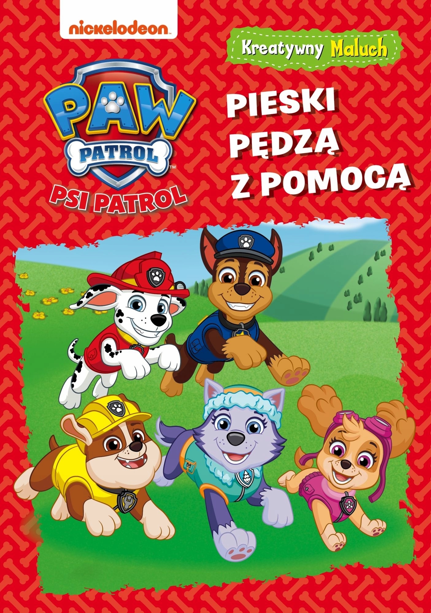 

Psi Patrol Kreatywny Maluch Ponad 50 Naklejki