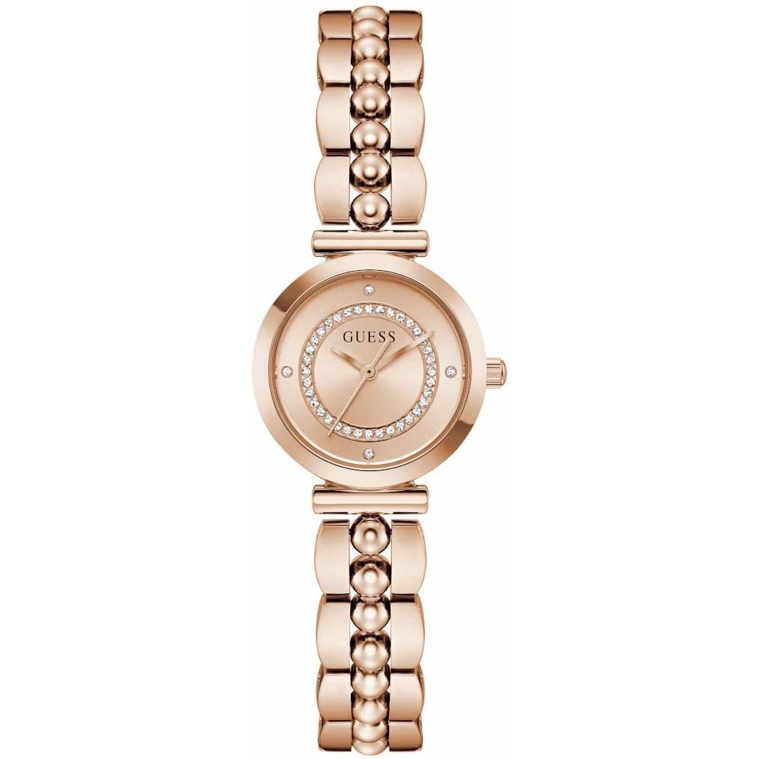 Dámské hodinky Guess GW0994L4 Zirkony růžové zlato