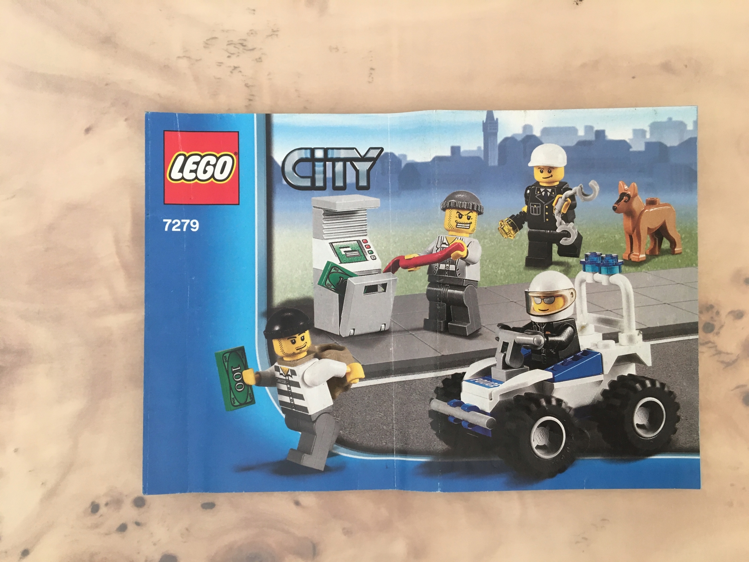 LEGO 7279 - instrukcja