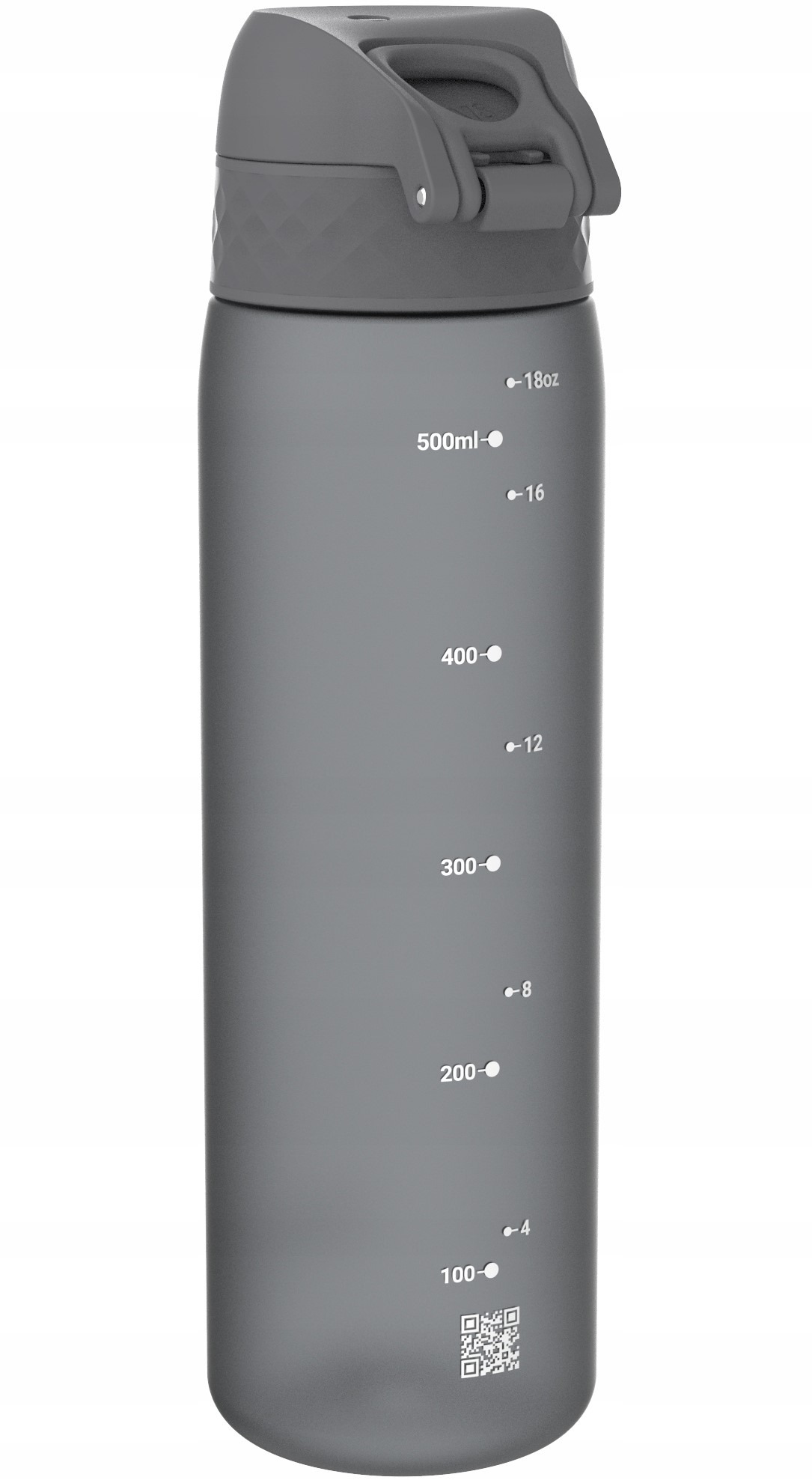 Bidon ECO na wodę ION8 500ml Szary z atestem Pojemność 500 ml