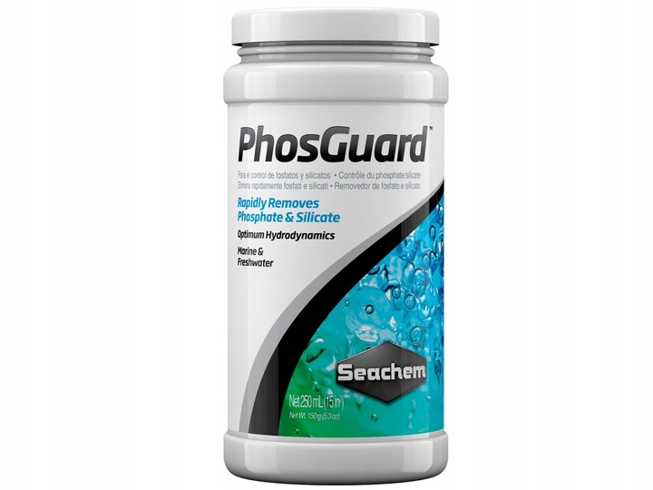 

Seachem Phosguard 250ml usuwa fosforany krzemiany