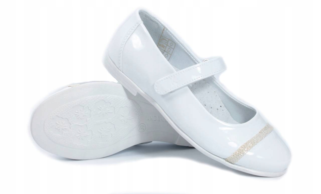 

Białe Buty Komunijne Dziewczęce 36 Kornecki 6492