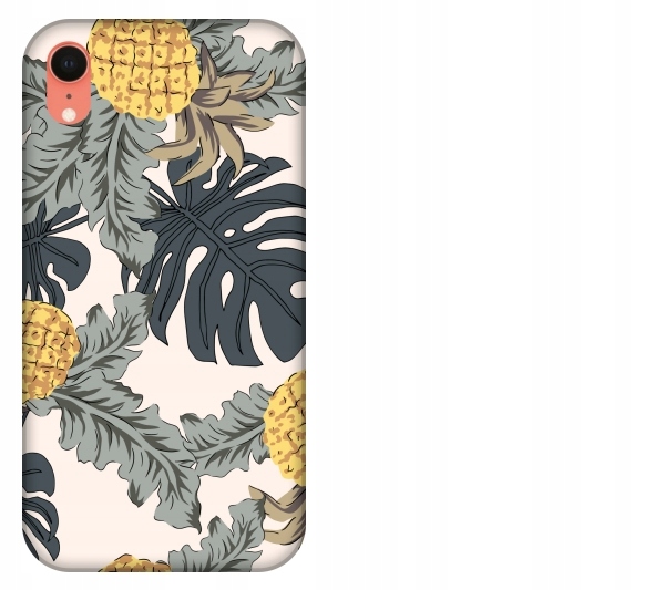 

Etui pokrowiec iPhone Xr Ananas pineapple tropical