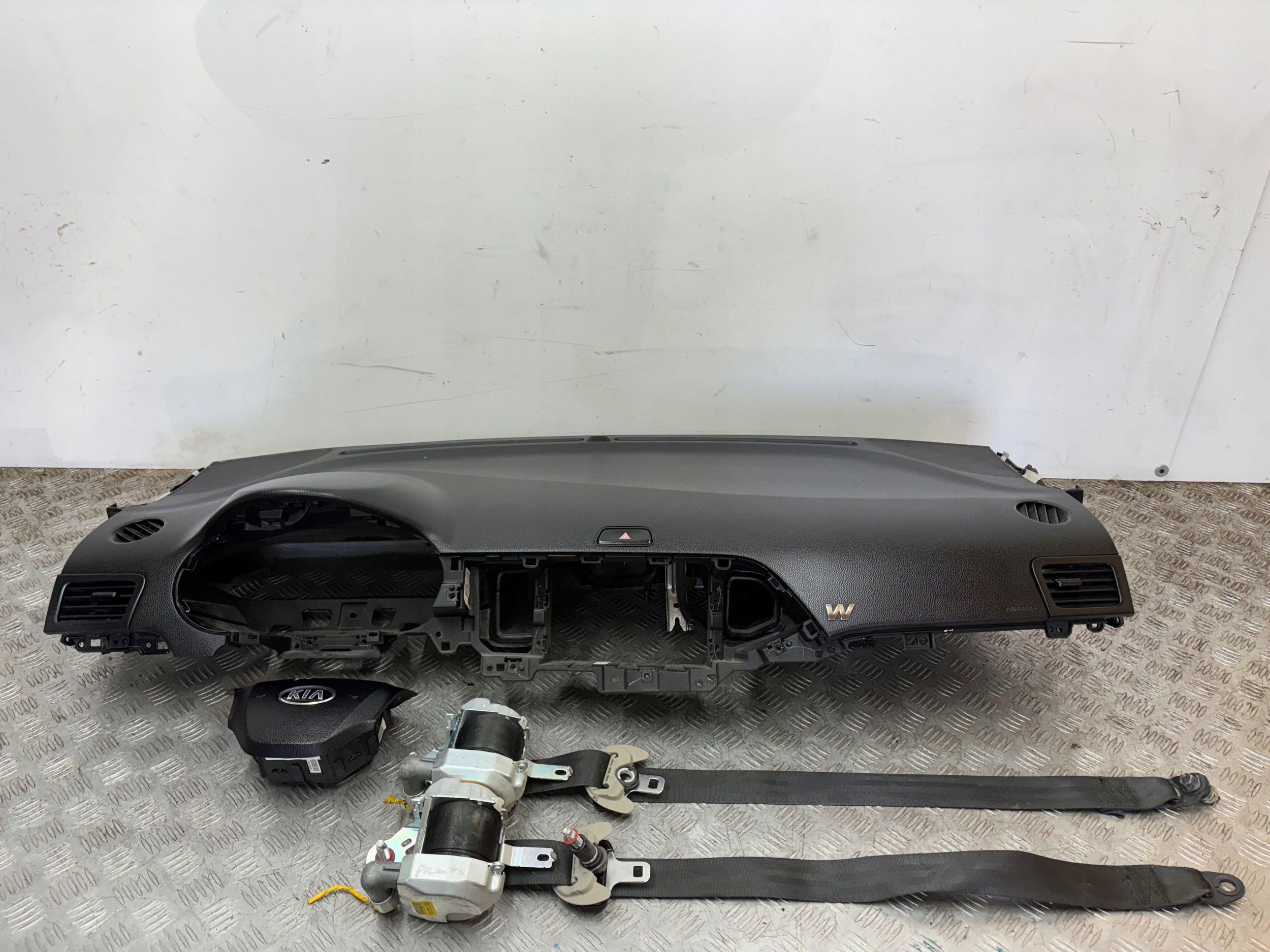 dashboard console airbag adjusters KIA PICANTO II 11