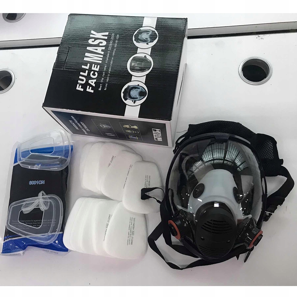 MASKA PEŁNOTWARZOWA Gazowa do Oprysków Pestycydy Producent wyrobu medycznego bedee