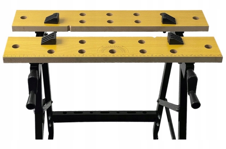 SKŁADANY STÓŁ WARSZTATOWY NARZĘDZIOWY ROBOCZY BLAT Wysokość produktu 92 cm