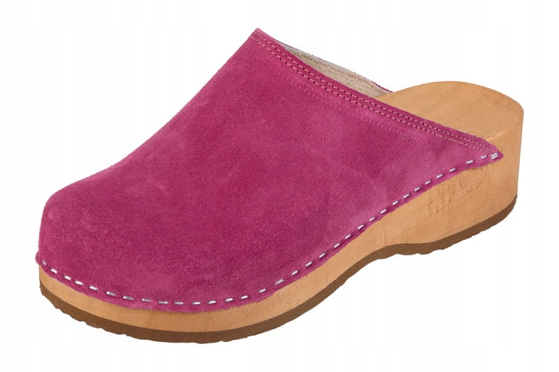 

Komfortowe Drewniaki Chodaki Buxa PZM1 fuksja 38