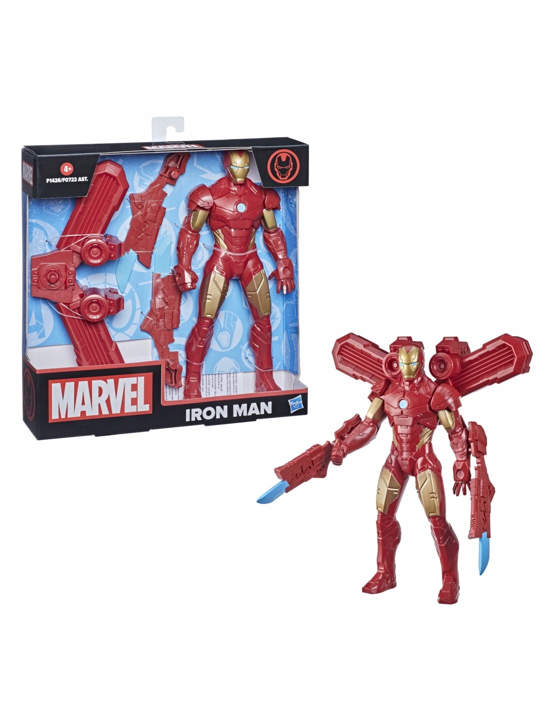 FIGURKA IRON-MAN AVENGERS MARVEL 24CM F1426 ZESTAW Kod producenta F1426