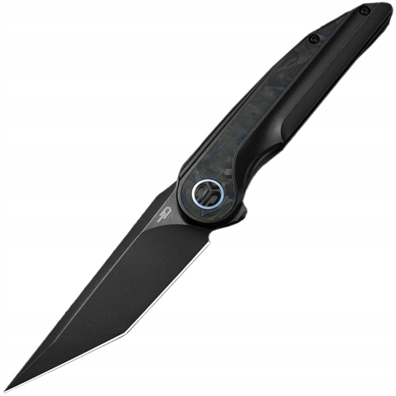 Nůž Bestech Knives Blind Fury Black Stonewash/Titanium Blue Marble