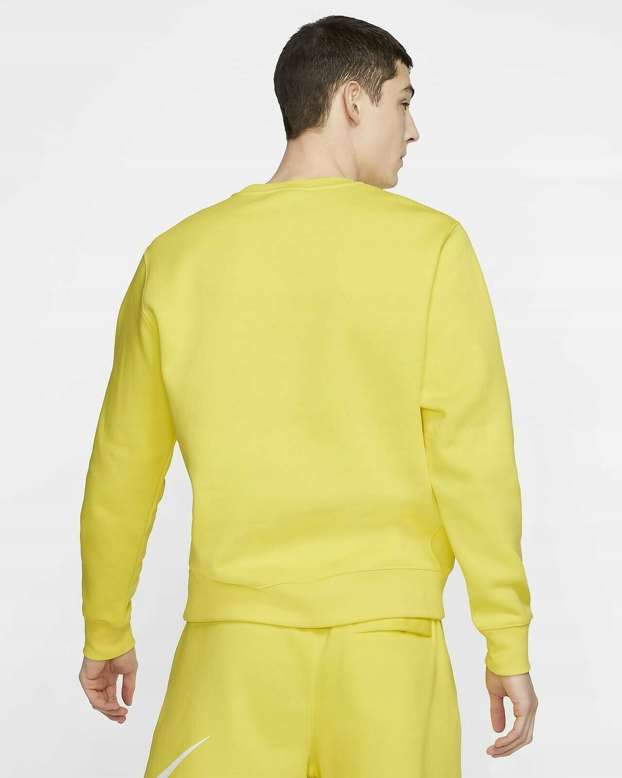 BLUZA NIKE MĘSKA BAWEŁNIANA ŻÓŁTA SWOOSH E R.S Marka Nike