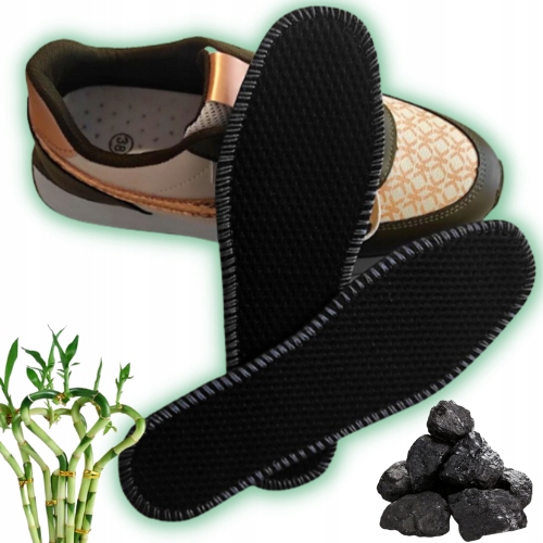 

Wkładki Bambusowe Do Butów Oddychające -38r Para