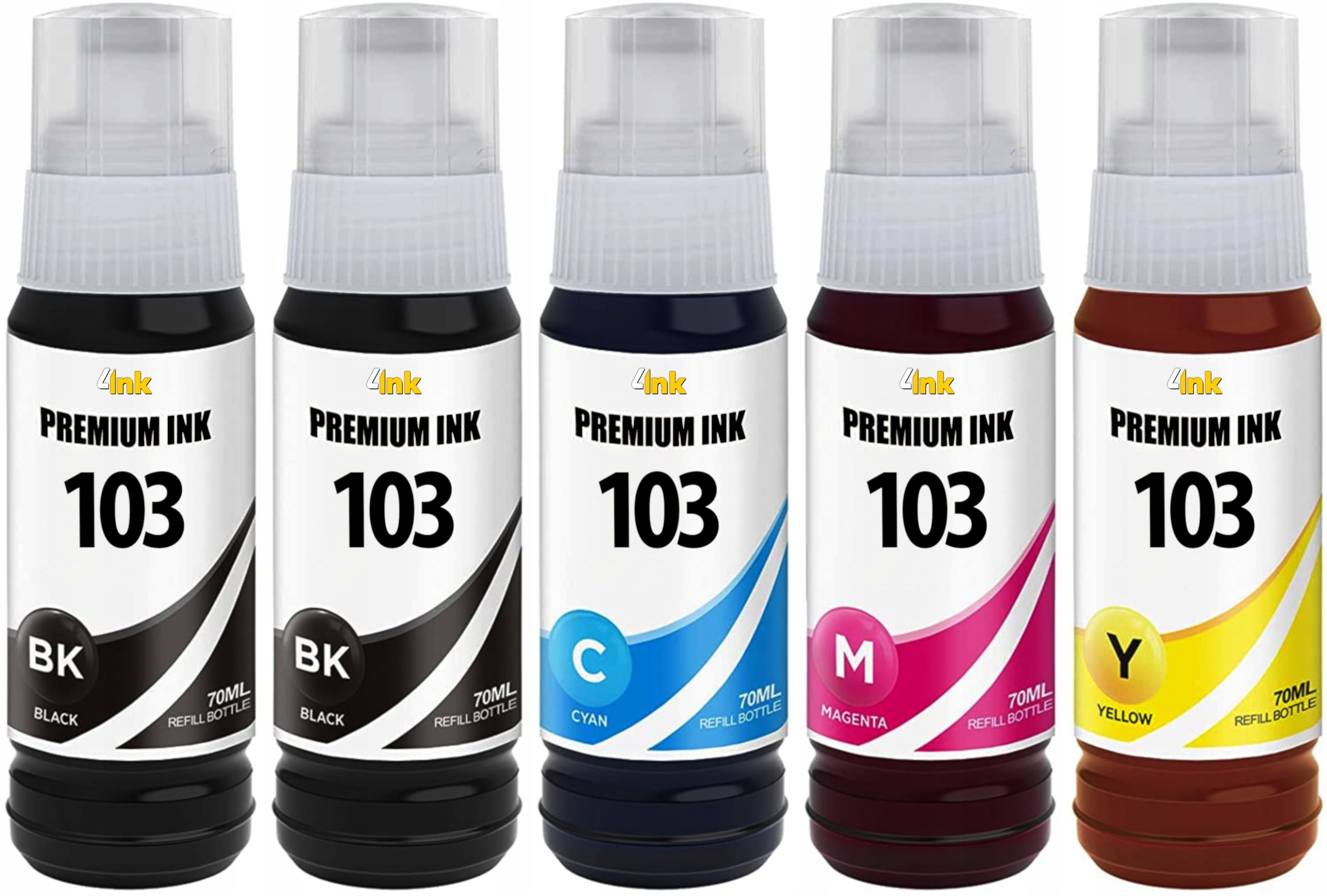 

5x Tusz 103 XL Do Epson L3150 L3151 L3156 L5190