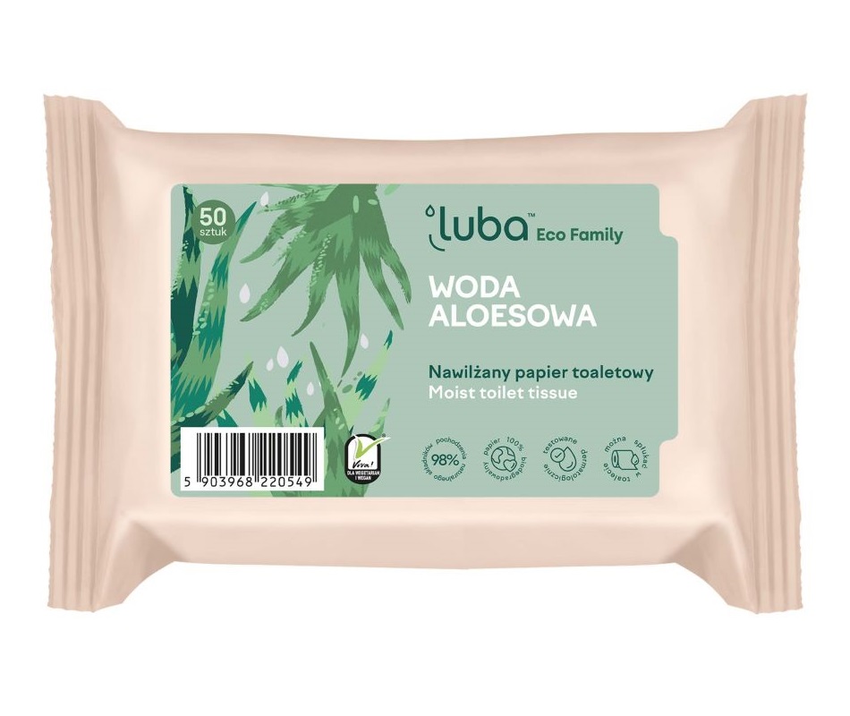 

Luba Papier toaletowy nawilżony aloes