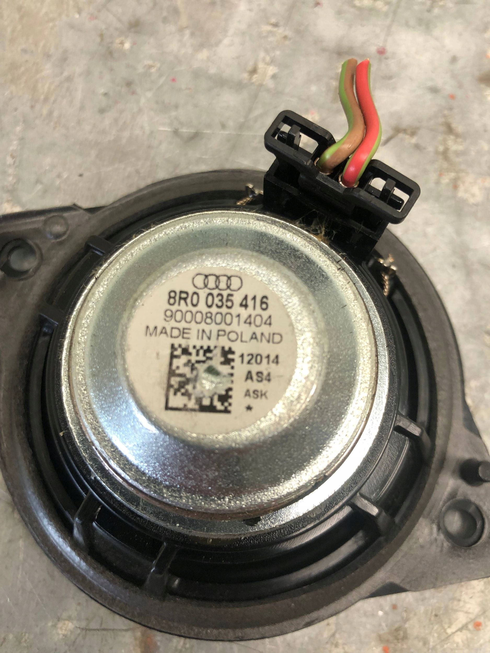speaker consoles AUDI Q5 LIFT 8R0035416