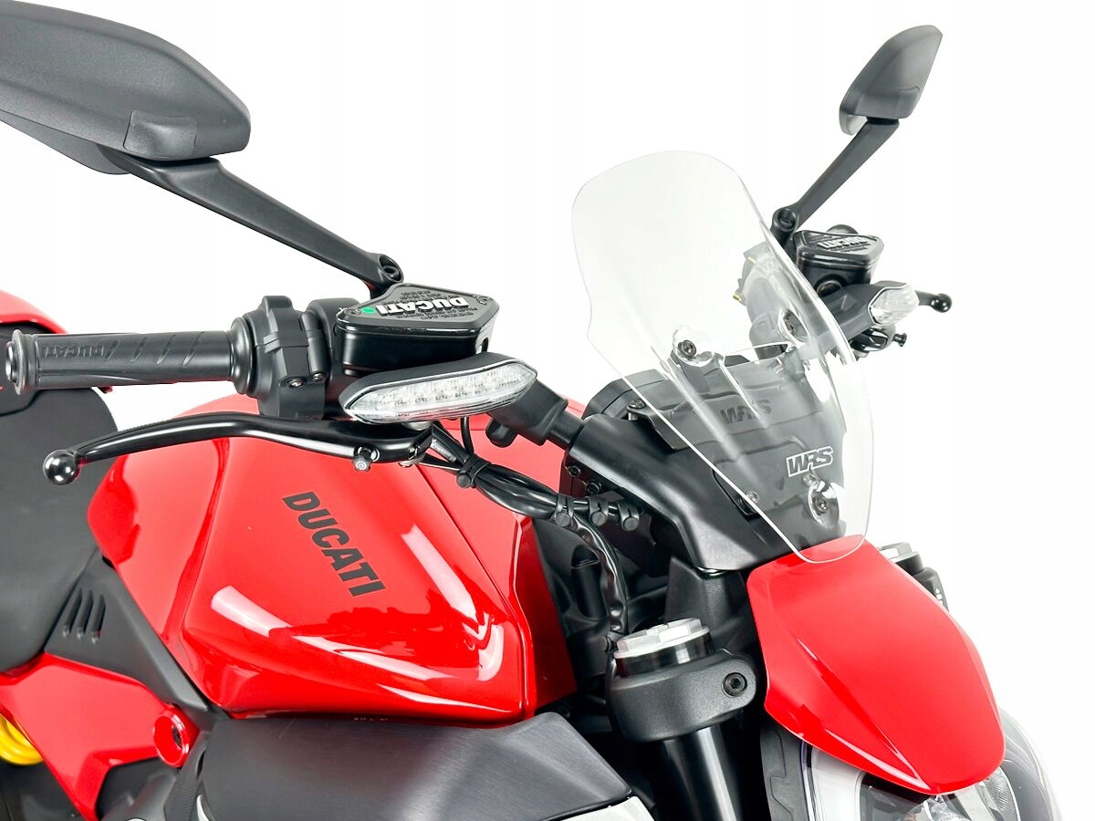 Motocyklové Plexi Wrs Sport Ducati Diavel V4 Číre