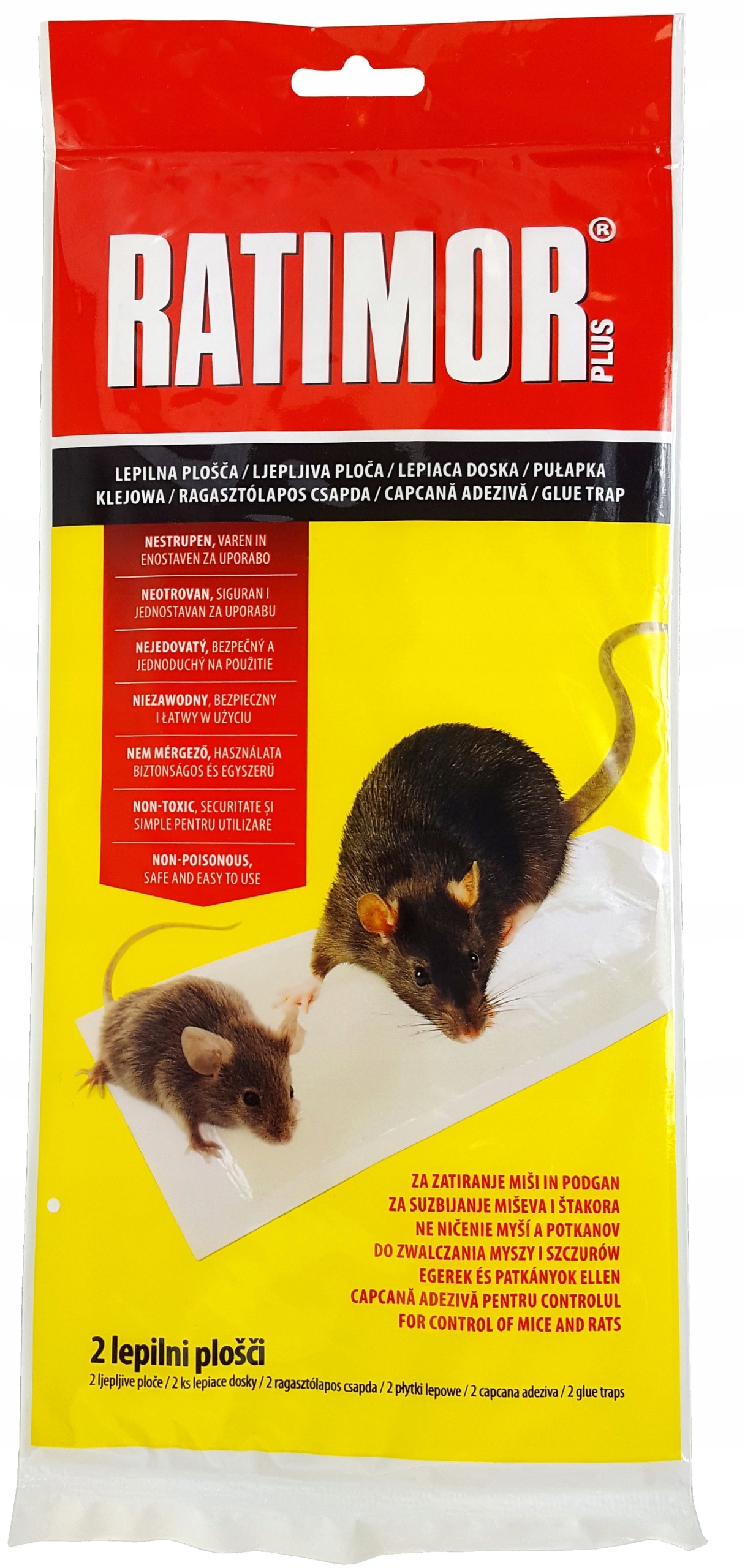 

Pułapka Klejowa Lep Na Myszy I Szczury Ratimor x 2