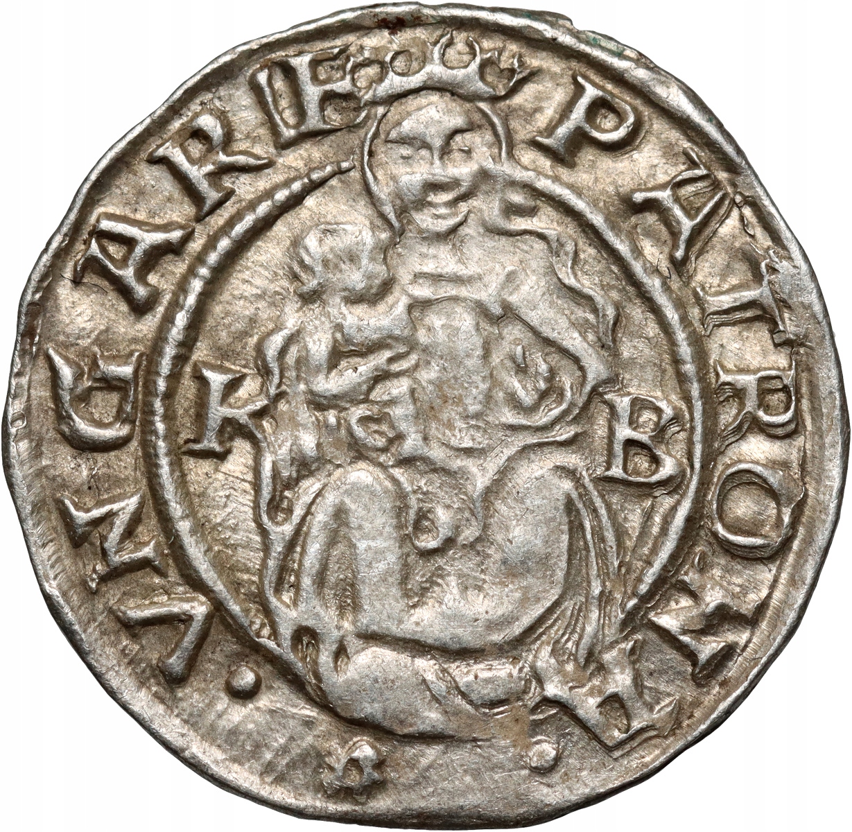 Węgry, Ferdynand I, denar 1552 KB