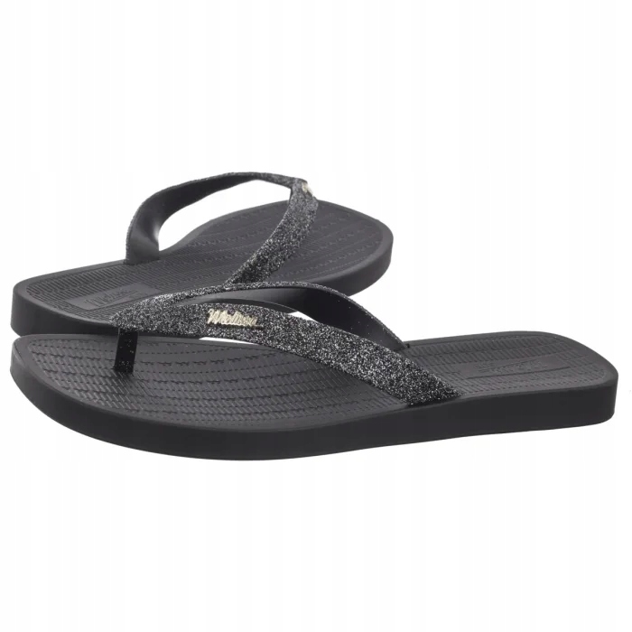 Boty Žabky Dámské Melissa Sun Long Beach II Black Černé