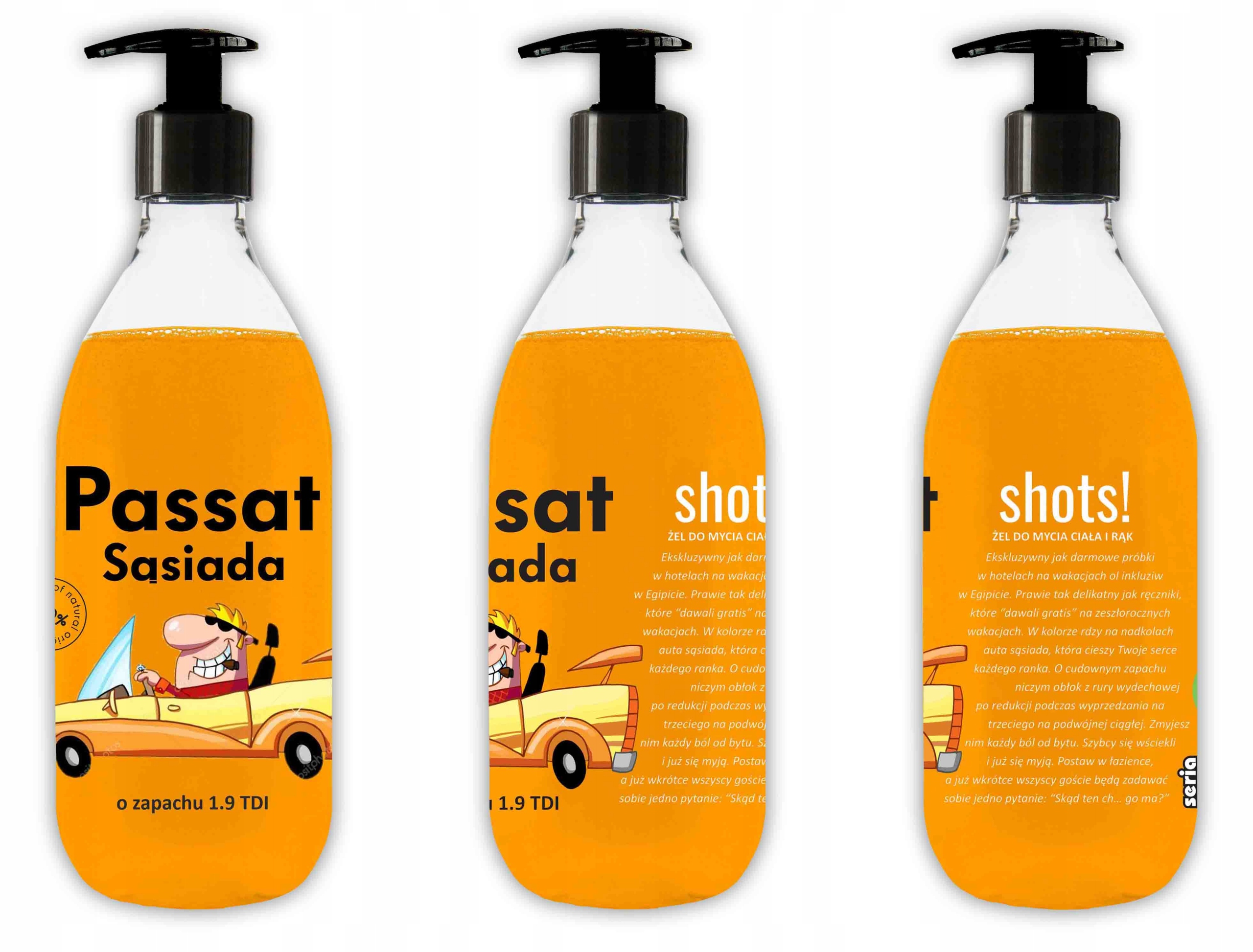 Shots! - Passat Sąsiada - Żel pod prysznic