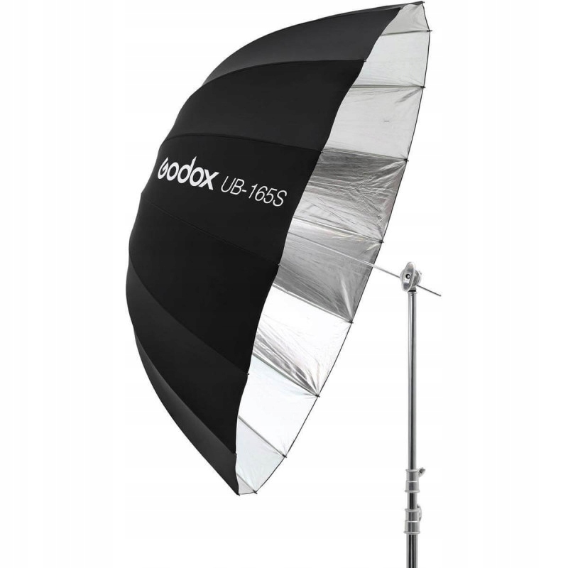 Godox UB-165S parabolický deštník stříbrný
