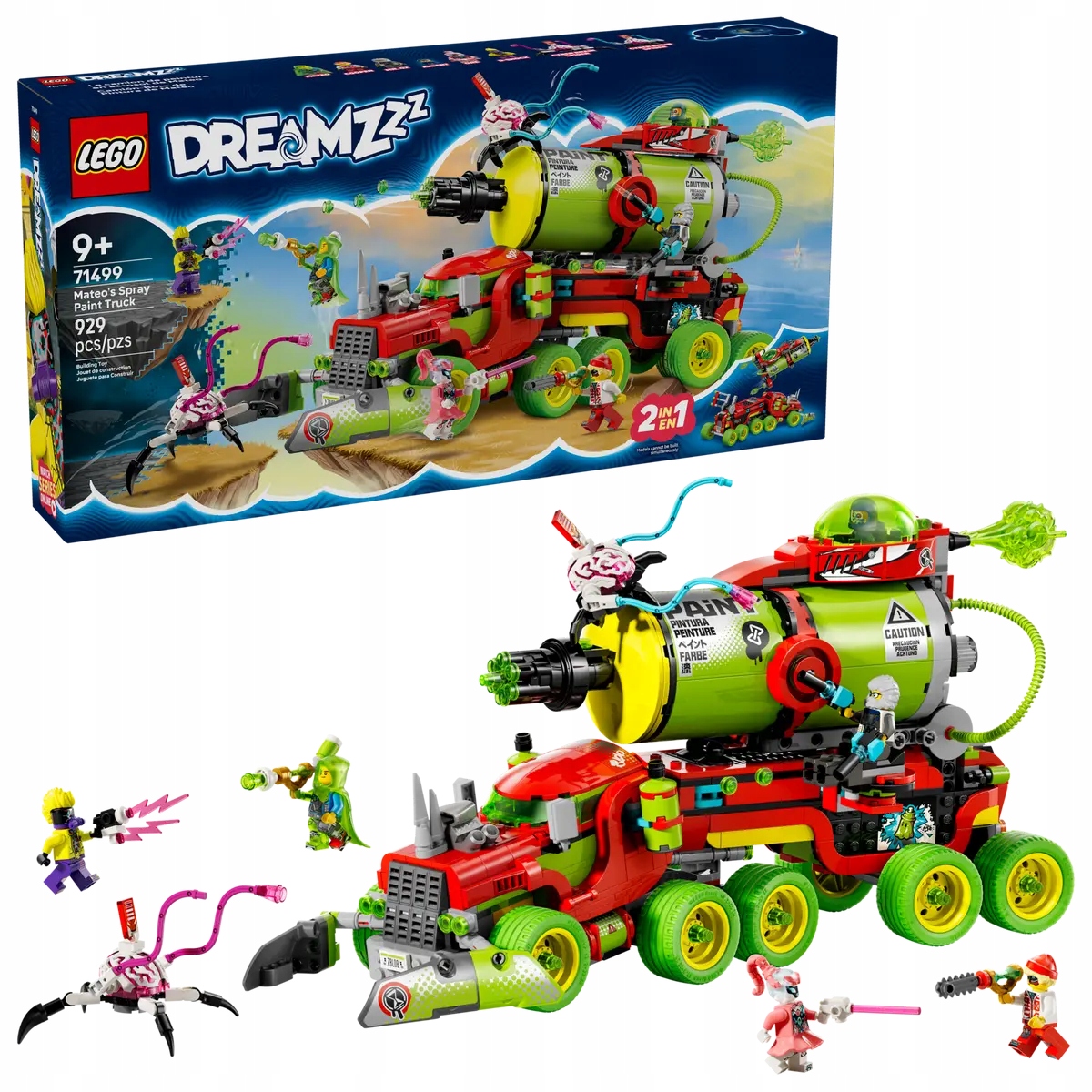 stavebnice Lego DREAMZzz 71499 Sprejový kamion Mateo
