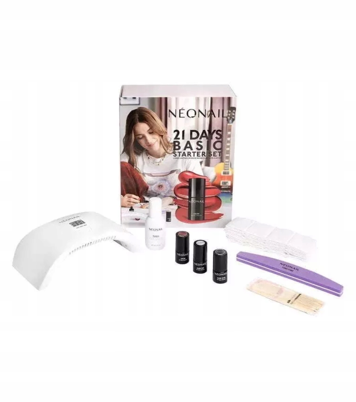 21 Days Basic Starter Set Zestaw do manicure hybrydowego