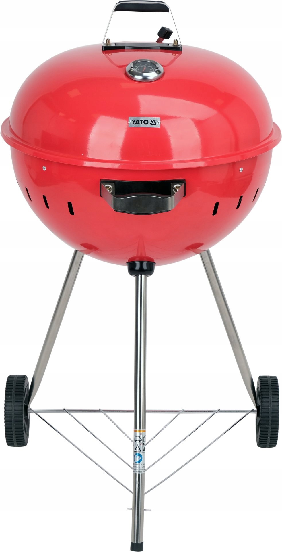 Yato Gril Na Uhlie Okrúhly 54 CM Červený YG-20304