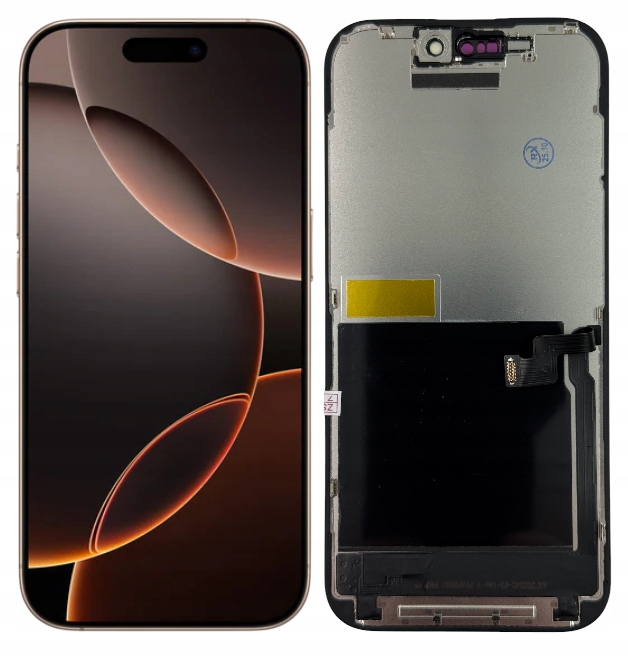 Displej iPhone 16 Pro Incell Premium Dotyk Rámeček Vyměnitelný IC Čip