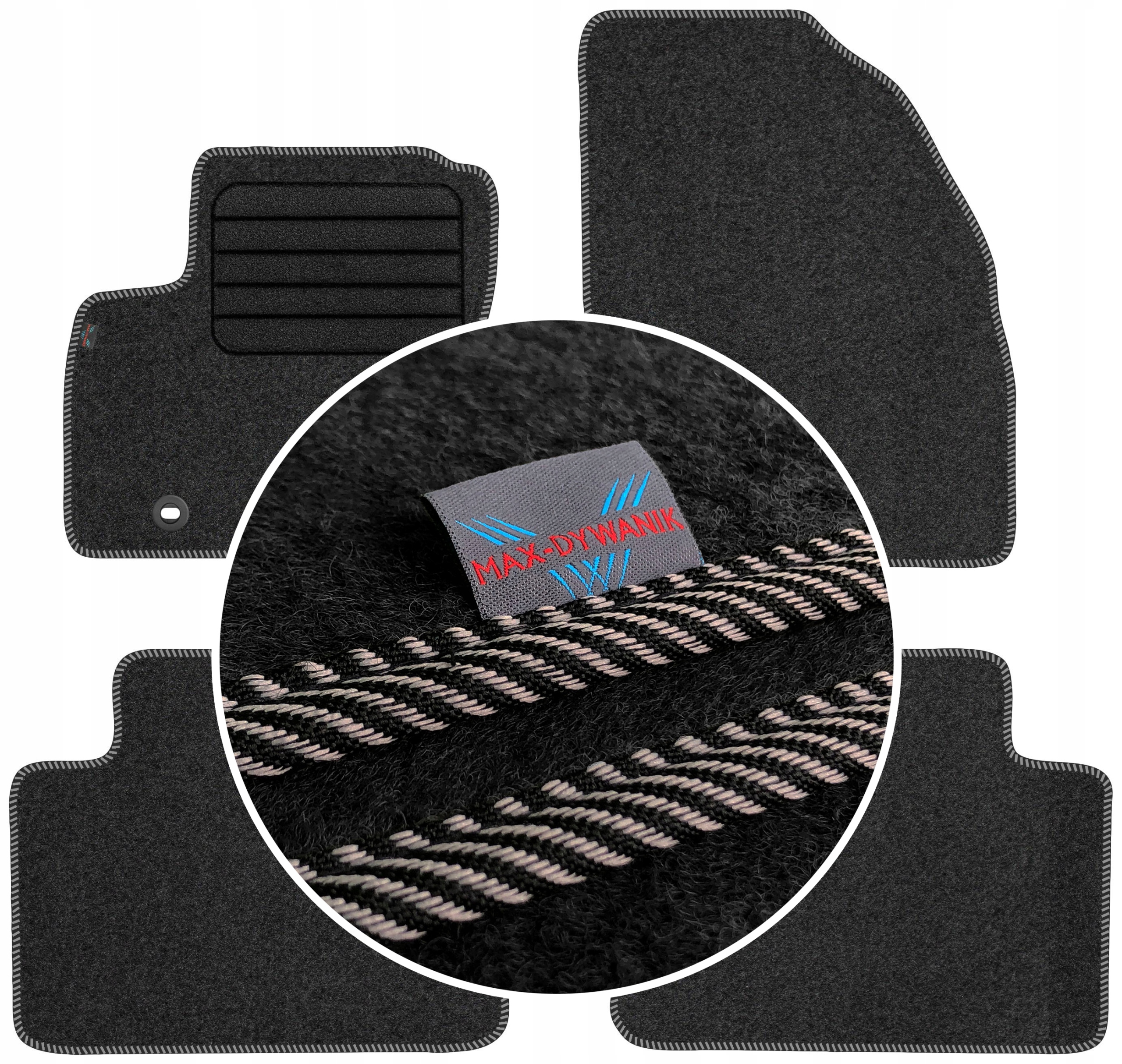 Ford Kuga I 2008-2010 Koberce do auta