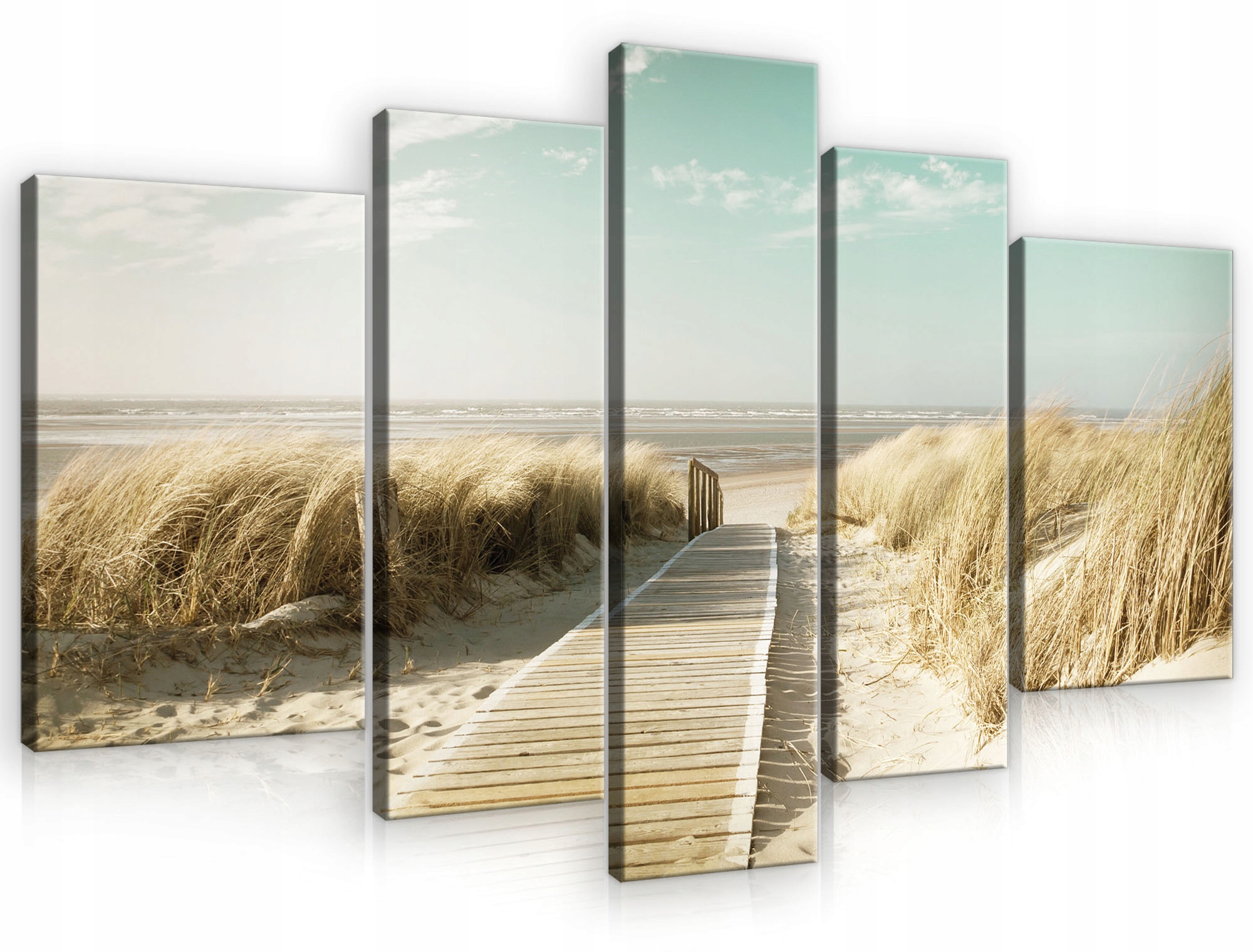 Obraz Na Plátne Canvas 170x100 Pláž More Duny