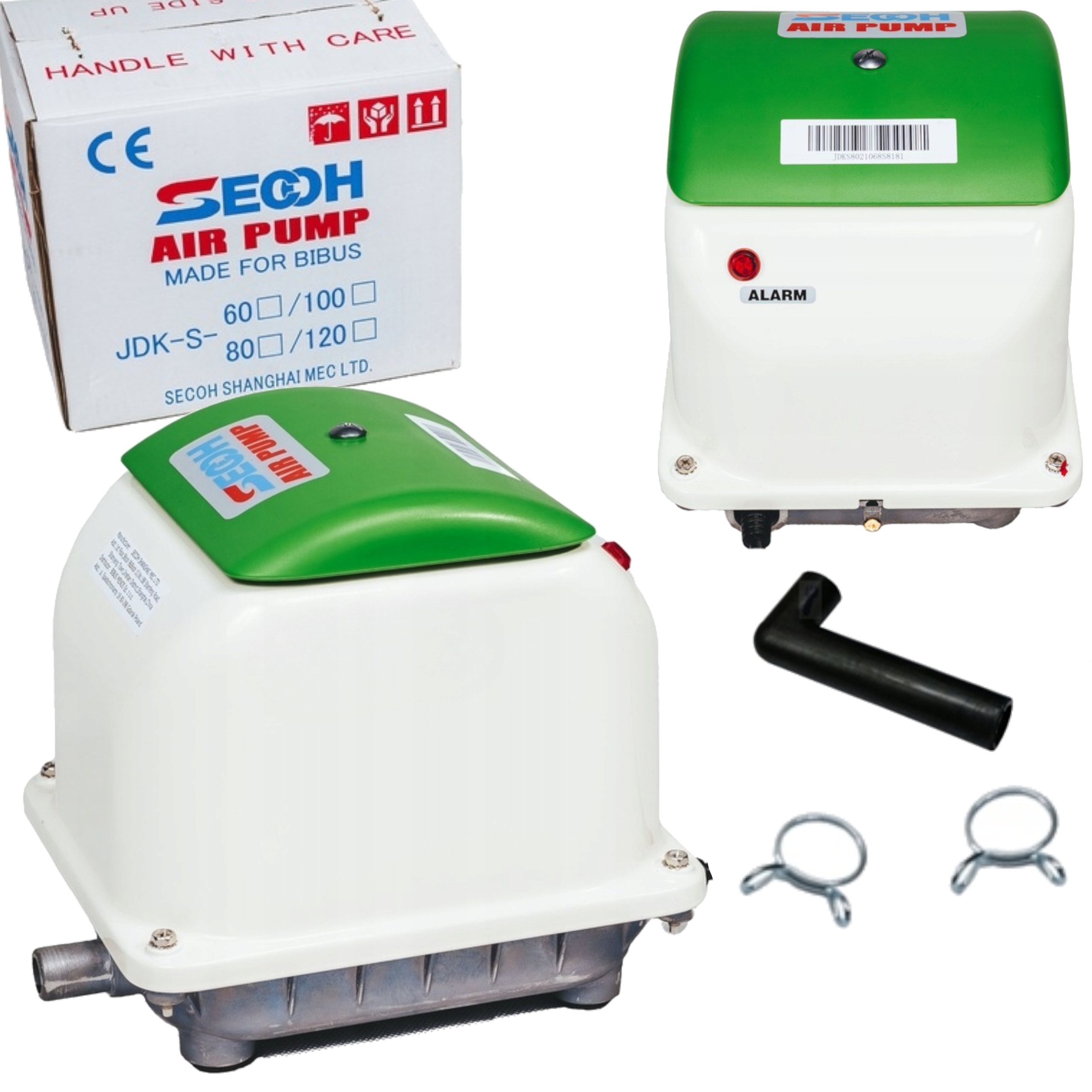 Secoh Dmuchawa membranowa do oczka szamba oczyszczalni 7200l/h pompa JDK-60