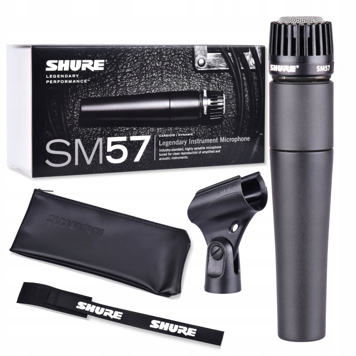Mikrofon dynamiczny Shure SM57-LCE Stan opakowania oryginalne