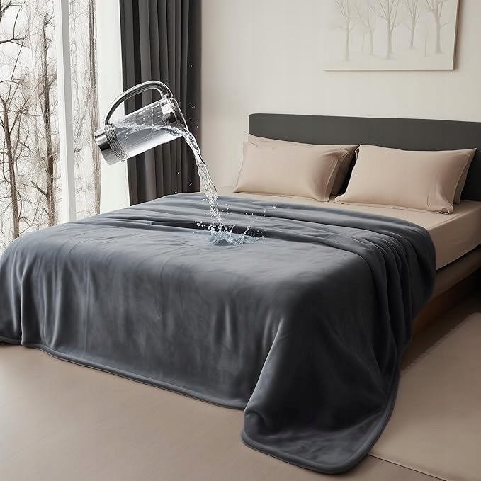 Bedding Aid – voděodolná oboustranná ochranná deka z flanelu Tpu 152×203 cm
